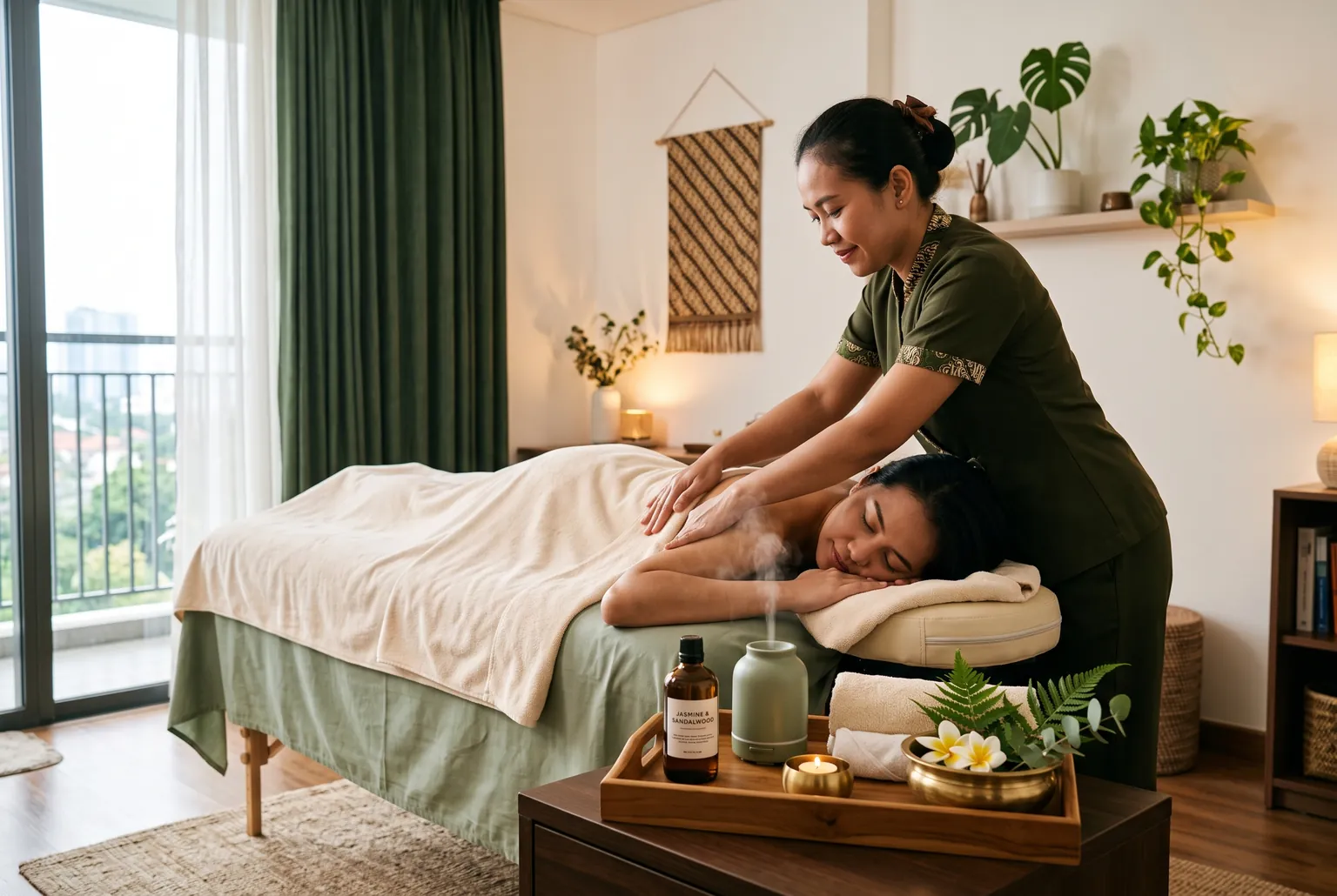 Aromatherapy Massage dari Srikandi Massage Home Service