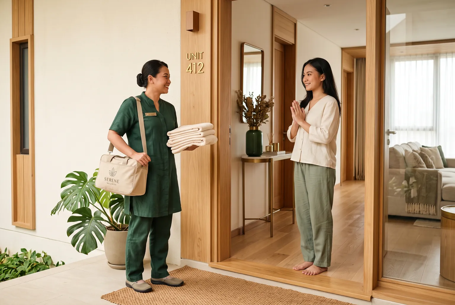 Layanan massage Srikandi untuk hotel dan apartemen