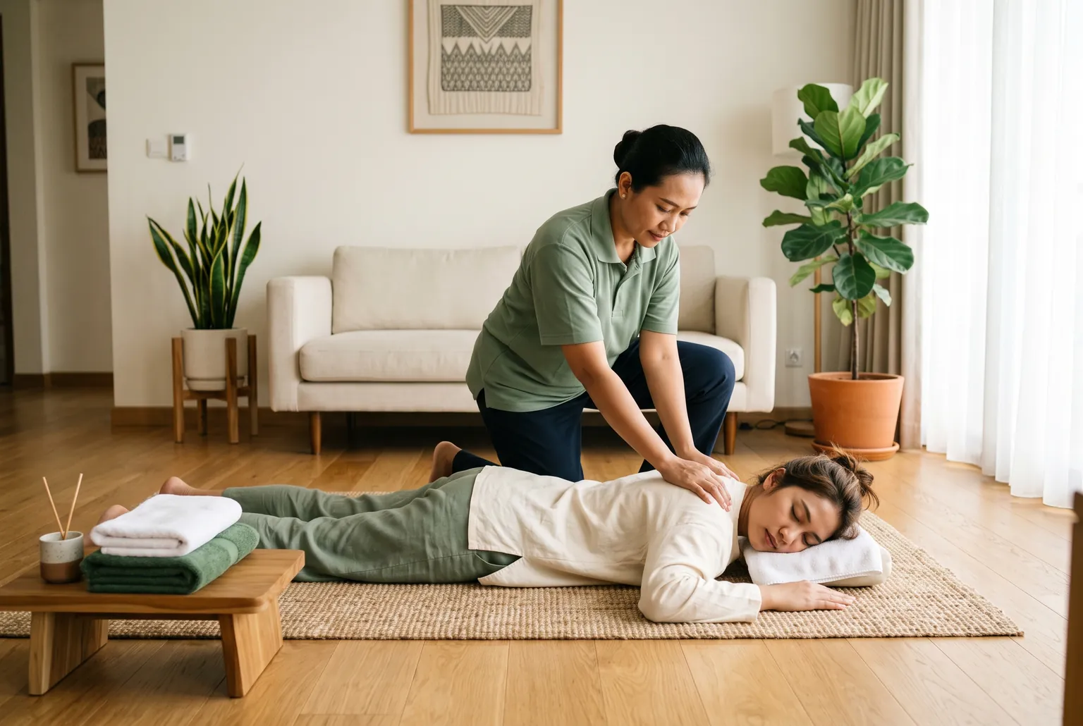 Dry Massage dari Srikandi Massage Home Service
