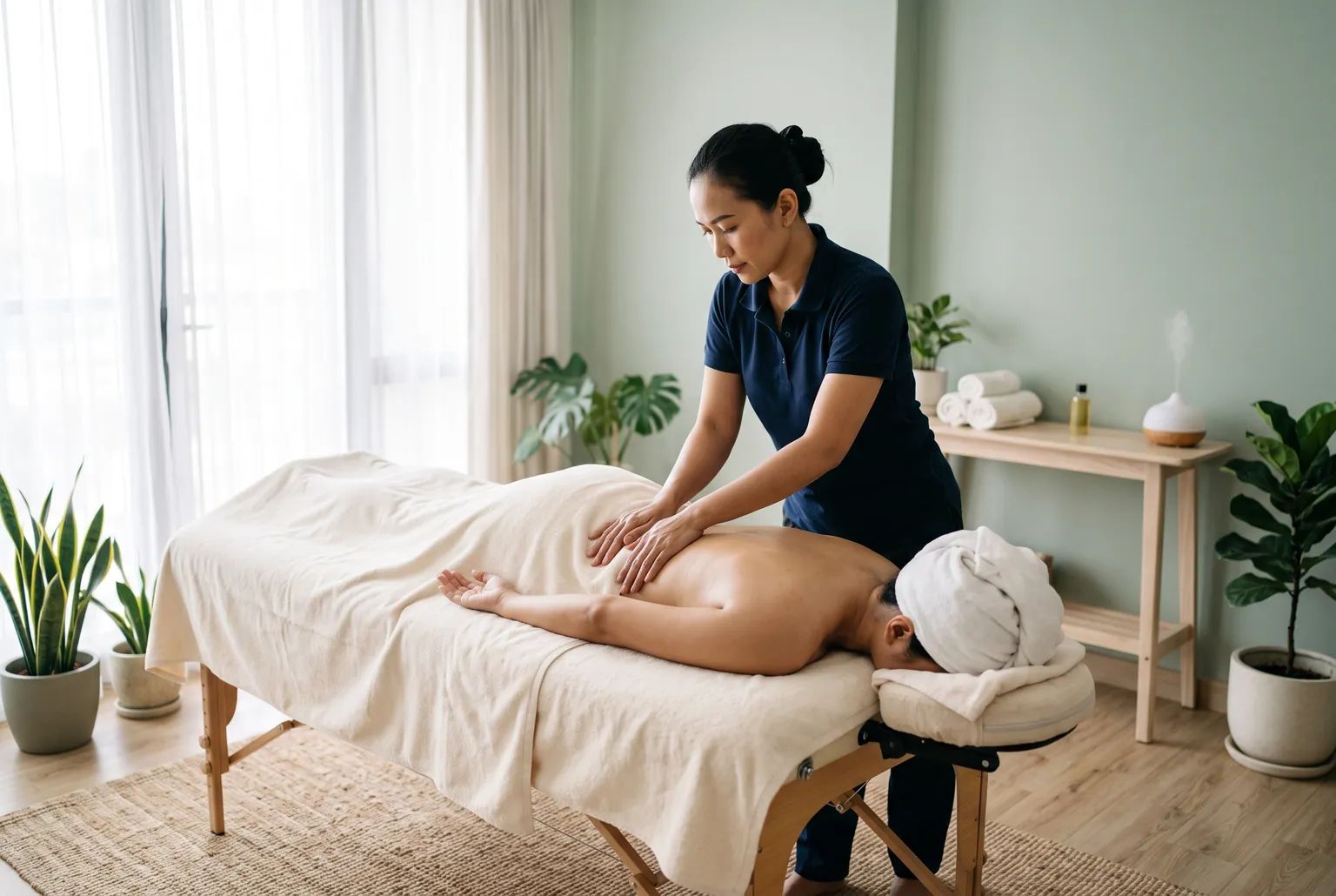 Swedish Massage dari Srikandi Massage Home Service
